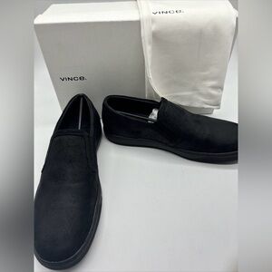 Vince Men's Black Casual Slip On Loafers Size 9M